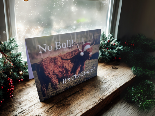 No Bull, it’s Christmas! Card