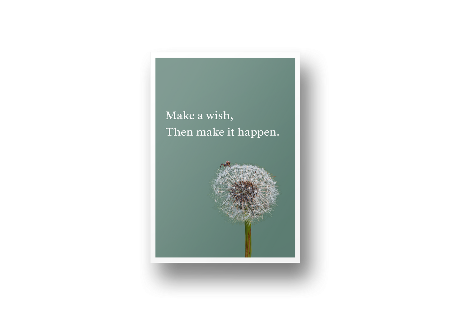Make a wish - A5 art print