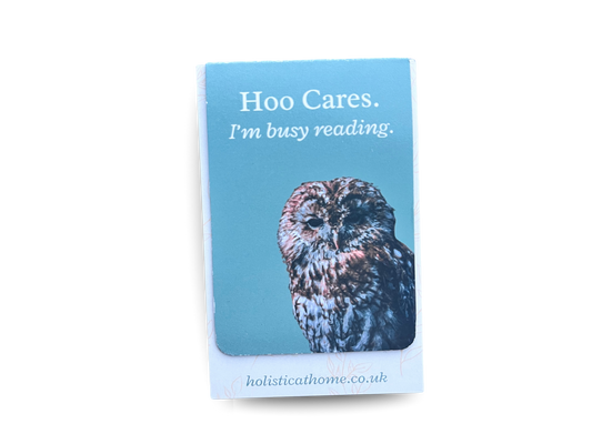Hoo Cares Bookmark – Handmade Owl Design