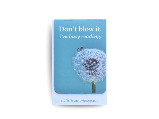 Don’t Blow It Bookmark – Handmade Dandelion Design
