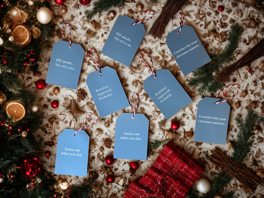 Gift tags - Xmas edition pack of 8