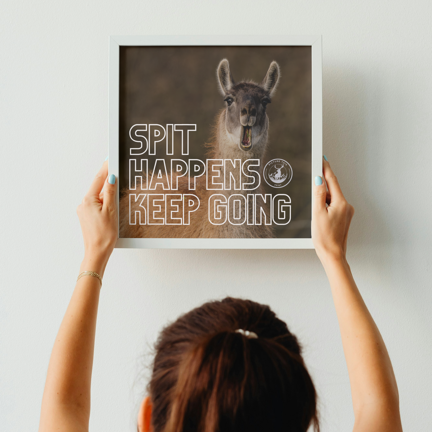 Art Print - Spit Happens, Keep Going