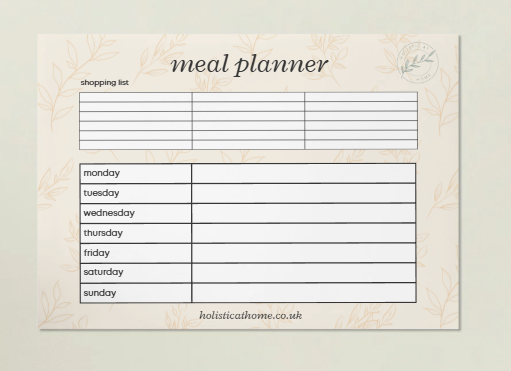 Meal Planner - FREE Download