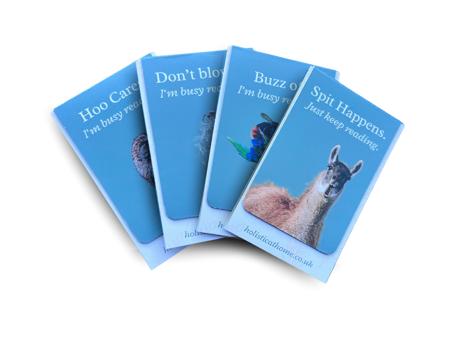 Handmade Bookmark Set – Cozy Chaos Collection (Set of 4)