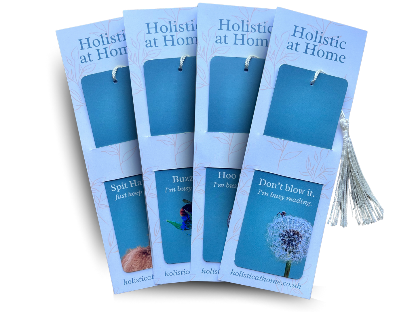 Handmade Bookmark Set – Cozy Chaos Collection (Set of 4)